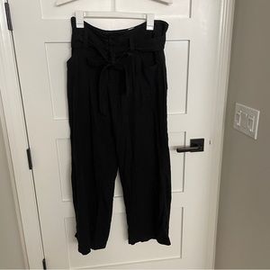 Gap linen blend wide leg pants sz 8P